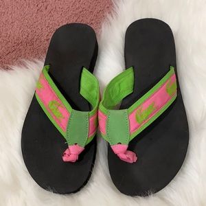 Alligator Flip Flops